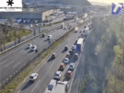 VÍDEO | AP-7 col·lapsada a Parets: un vehicle avariat provoca cues quilomètriques des de Montornès