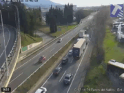 VÍDEO | Caos a la C-17: un accident a Parets bloqueja l’entrada a Barcelona amb llargues cues