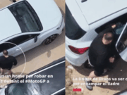 VÍDEO | Rebentava els vidres dels cotxes per robar: Així actuava el lladre de l’aparcament del Circuit de Barcelona-Catalunya