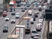 VÍDEO | Retencions massives a la C-17: accident entre Mollet i Parets del Vallès en sentit nord