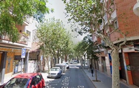 Avinguda de Rafael Casanova de Mollet. lloc del xoc.